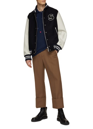 Figure View - Click To Enlarge - KENZO - Allover Target Embroideries Polo Shirt