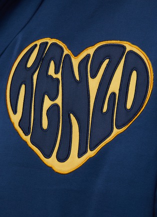 KENZO | Logo Heart Fleece Collar Tour Jacket | Men | Lane Crawford