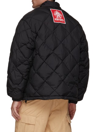 Back View - Click To Enlarge - KENZO - Kimono Quilted Light Down Jacket