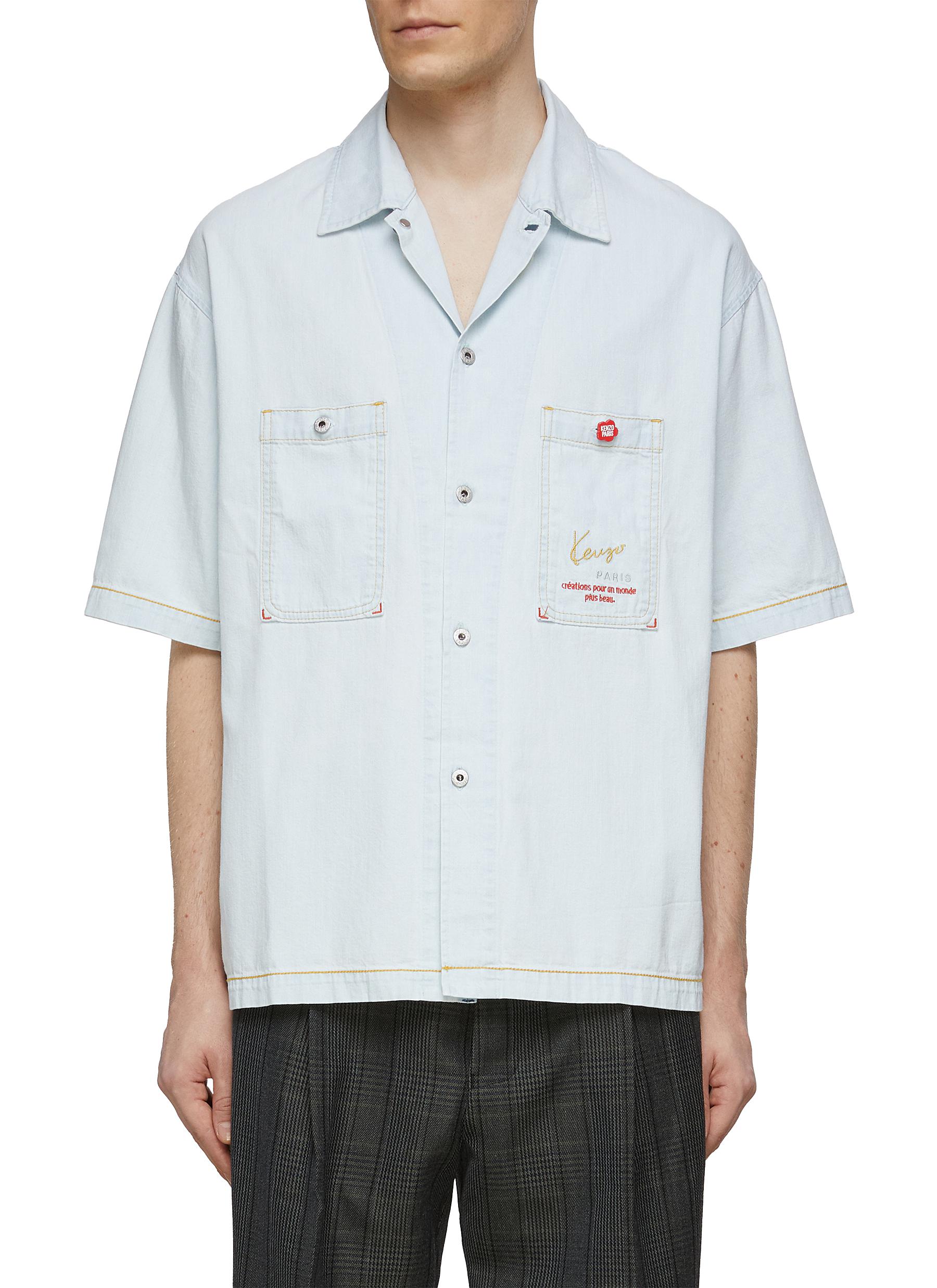 Kenzo hotsell denim shirt