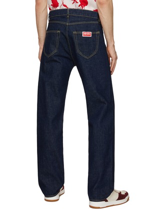 Back View - Click To Enlarge - KENZO - ASAGAO Straight Leg Jeans