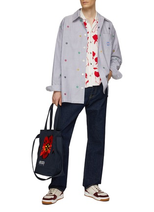 Figure View - Click To Enlarge - KENZO - ASAGAO Straight Leg Jeans