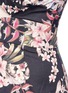 Detail View - Click To Enlarge - ZIMMERMANN - 'Curacao Palm' print halterneck long dress