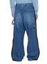 Back View - Click To Enlarge - DIESEL - Side Panel Relaxed Jeans