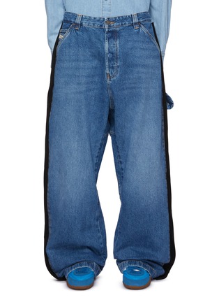 Main View - Click To Enlarge - DIESEL - Side Panel Relaxed Jeans