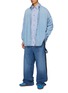 Figure View - Click To Enlarge - DIESEL - Side Panel Relaxed Jeans