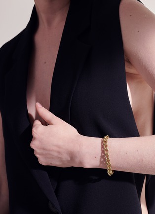 Detail View - Click To Enlarge - JOHN HARDY - ‘Classic Chain’ 18K Gold Asli Bracelet — Size US