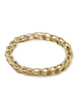 Main View - Click To Enlarge - JOHN HARDY - ‘Classic Chain’ 18K Gold Asli Bracelet — Size US