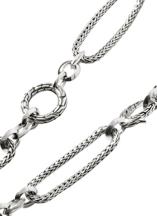 Detail View - Click To Enlarge - JOHN HARDY - ‘Classic Chain’ Silver Knife Edge Necklace — Size 22