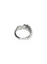 Back View - Click To Enlarge - JOHN HARDY - ‘Legends Naga’ Silver Diamond Sapphire Dragon Head Ring — Size 7