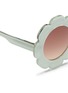 Detail View - Click To Enlarge - SONS + DAUGHTERS - 'Pixie' kids acetate flower sunglasses