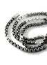 Detail View - Click To Enlarge - JOHN HARDY - ‘Classic Chain’ Silver Black Rhodium Box Chain Necklace — Size 22