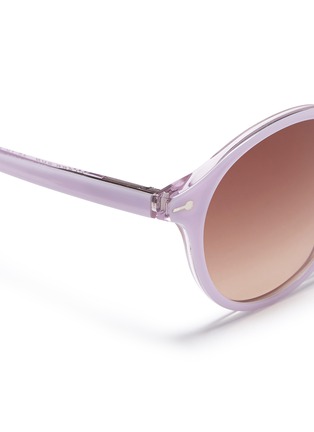 Detail View - Click To Enlarge - SONS + DAUGHTERS - 'Clark Sun' kids acetate round sunglasses