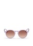 Main View - Click To Enlarge - SONS + DAUGHTERS - 'Clark Sun' kids acetate round sunglasses