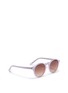 Figure View - Click To Enlarge - SONS + DAUGHTERS - 'Clark Sun' kids acetate round sunglasses