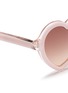 Detail View - Click To Enlarge - SONS + DAUGHTERS - 'Lola' kids acetate heart sunglasses