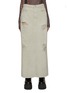 Main View - Click To Enlarge - ACNE STUDIOS - Ripped Denim Maxi Skirt