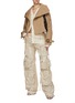 Figure View - Click To Enlarge - ACNE STUDIOS - Distressed Striped Cardigan
