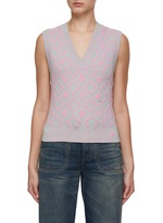 ACNE STUDIOS | V-Neck Knit Vest | Women | Lane Crawford