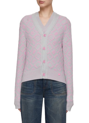 Main View - Click To Enlarge - ACNE STUDIOS - V-Neck Knit Cardigan