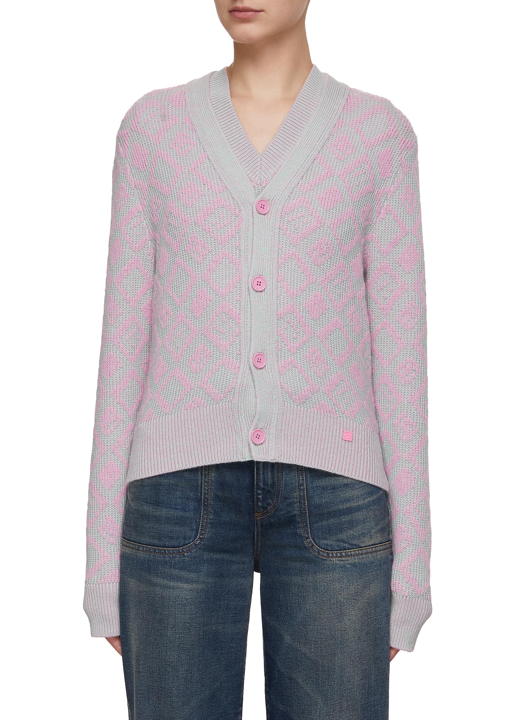 ACNE STUDIOS | V-Neck Knit Cardigan | Women | Lane Crawford