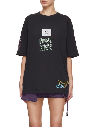 Main View - Click To Enlarge - ACNE STUDIOS - Graphic Print T-Shirt