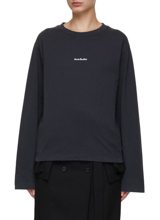 Main View - Click To Enlarge - ACNE STUDIOS - Logo Print T-Shirt