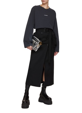 Figure View - Click To Enlarge - ACNE STUDIOS - Logo Print T-Shirt