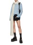Figure View - Click To Enlarge - ACNE STUDIOS - Distressed Striped Sweater