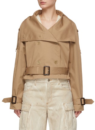 ACNE STUDIOS | Cropped Trench Jacket | Women | Lane Crawford