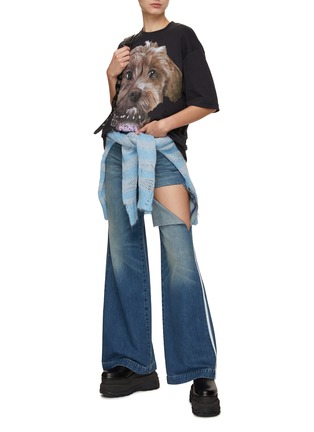Figure View - Click To Enlarge - ACNE STUDIOS - Brody Dog Print T-Shirt