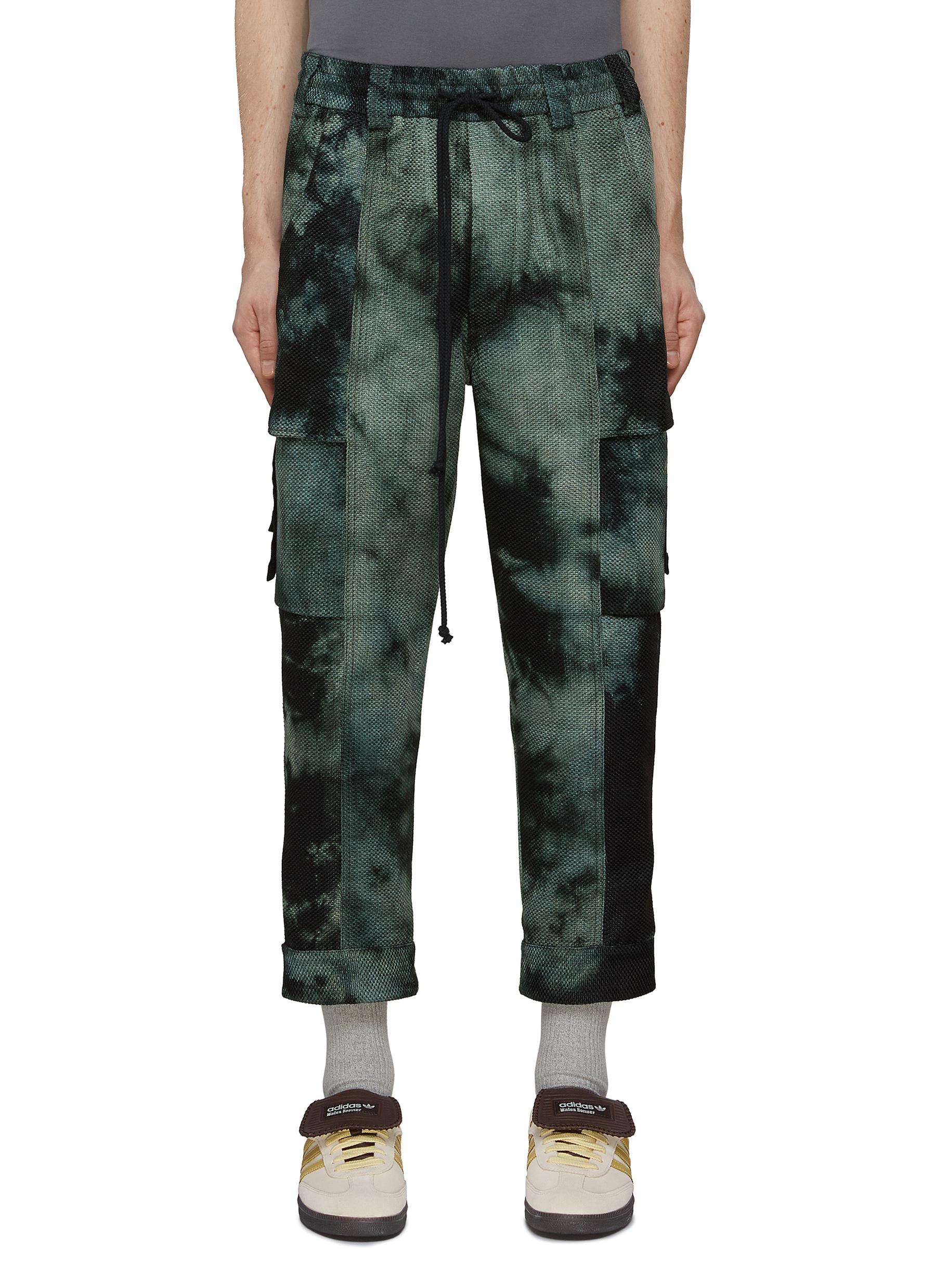 SONG FOR THE MUTE | Tie Dyed Cropped Cargo Pants | Men | Lane Crawford