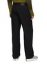 Back View - Click To Enlarge - SONG FOR THE MUTE - Detachable Rope Straight Leg Pleated Pants