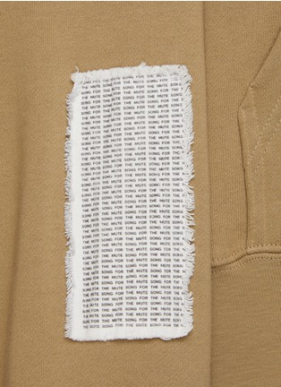  - SONG FOR THE MUTE - Stitched Patchwork Hoodie