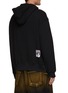 Back View - Click To Enlarge - SONG FOR THE MUTE - Stitched Patchwork Hoodie