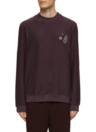 Main View - Click To Enlarge - SONG FOR THE MUTE - Metal Pin Sweatshirt