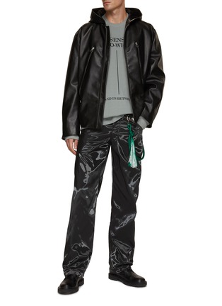 Figure View - Click To Enlarge - SONG FOR THE MUTE - Rope Chain Work Pants