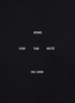  - SONG FOR THE MUTE - Logo Oversized T-Shirt