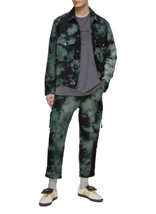 Figure View - Click To Enlarge - SONG FOR THE MUTE - Printed Oversized T-Shirt