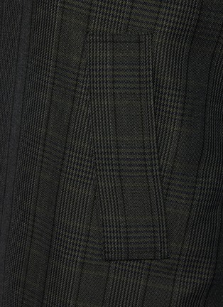  - SONG FOR THE MUTE - Check-Pattern Mac Coat