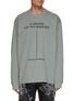 Main View - Click To Enlarge - SONG FOR THE MUTE - Printed Sweatshirt