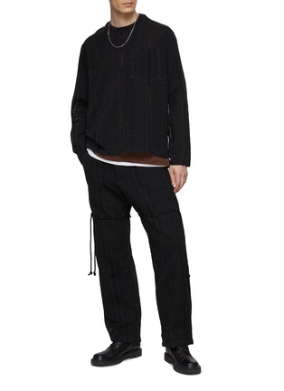 Figure View - Click To Enlarge - SONG FOR THE MUTE - Lace Sweatshirt