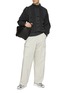 Figure View - Click To Enlarge - CFCL - Pile Striped Wool Knit Sweater