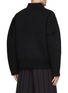 Back View - Click To Enlarge - CFCL - Inlay Stand Collar Knit Jacket