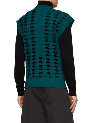 Back View - Click To Enlarge - CFCL - Façade Cutout Detail Vest