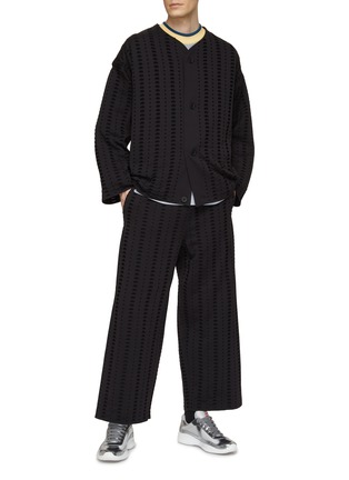 Figure View - Click To Enlarge - CFCL - Façade Wide Leg Pants