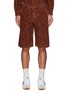 Main View - Click To Enlarge - ERL - Floral Print Corduroy Shorts