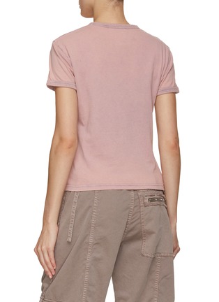 Back View - Click To Enlarge - ACNE STUDIOS - Blurred Logo T-Shirt