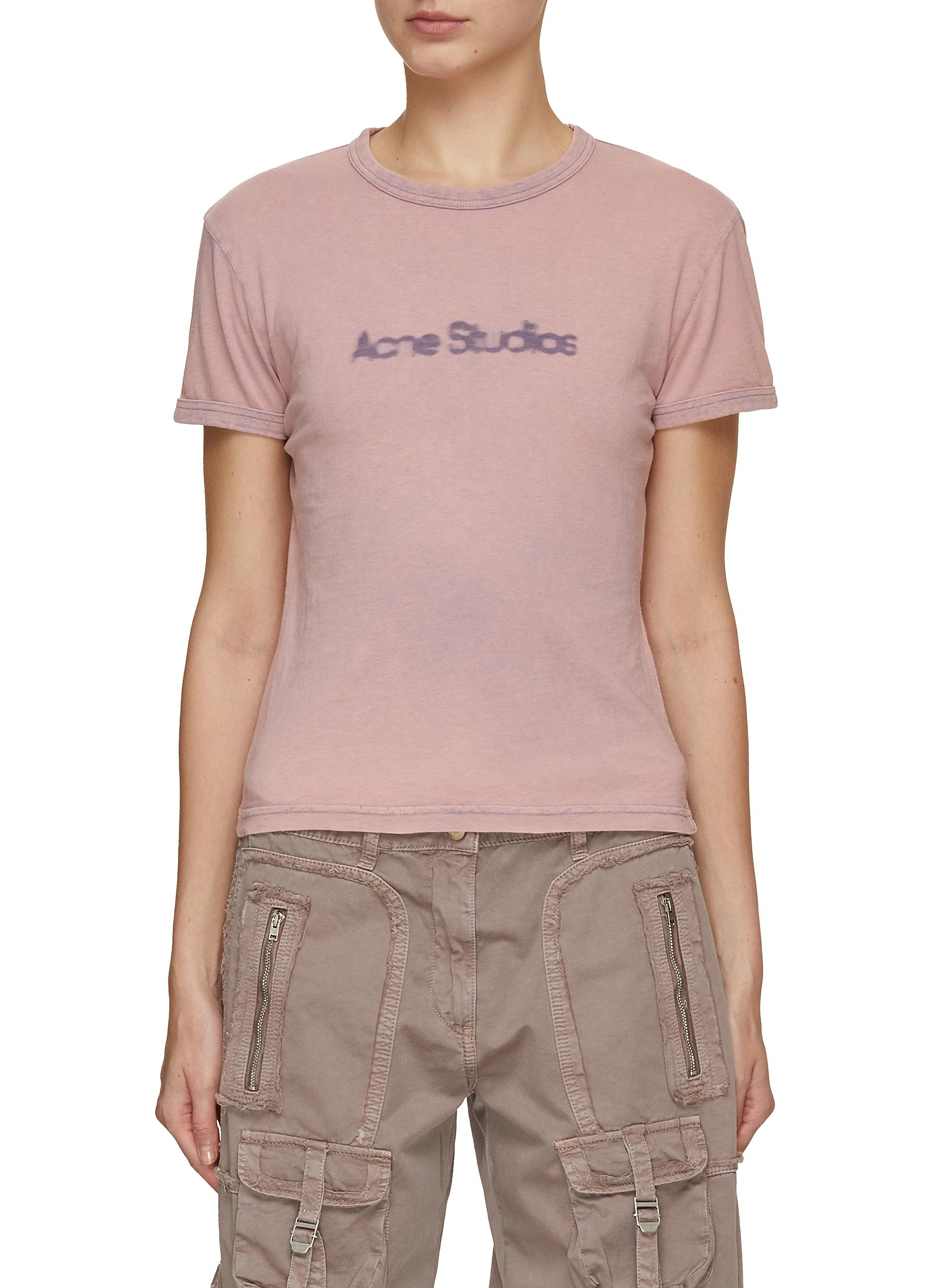ACNE STUDIOS Blurred Logo T-Shirt