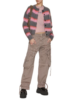 Figure View - Click To Enlarge - ACNE STUDIOS - Blurred Logo T-Shirt